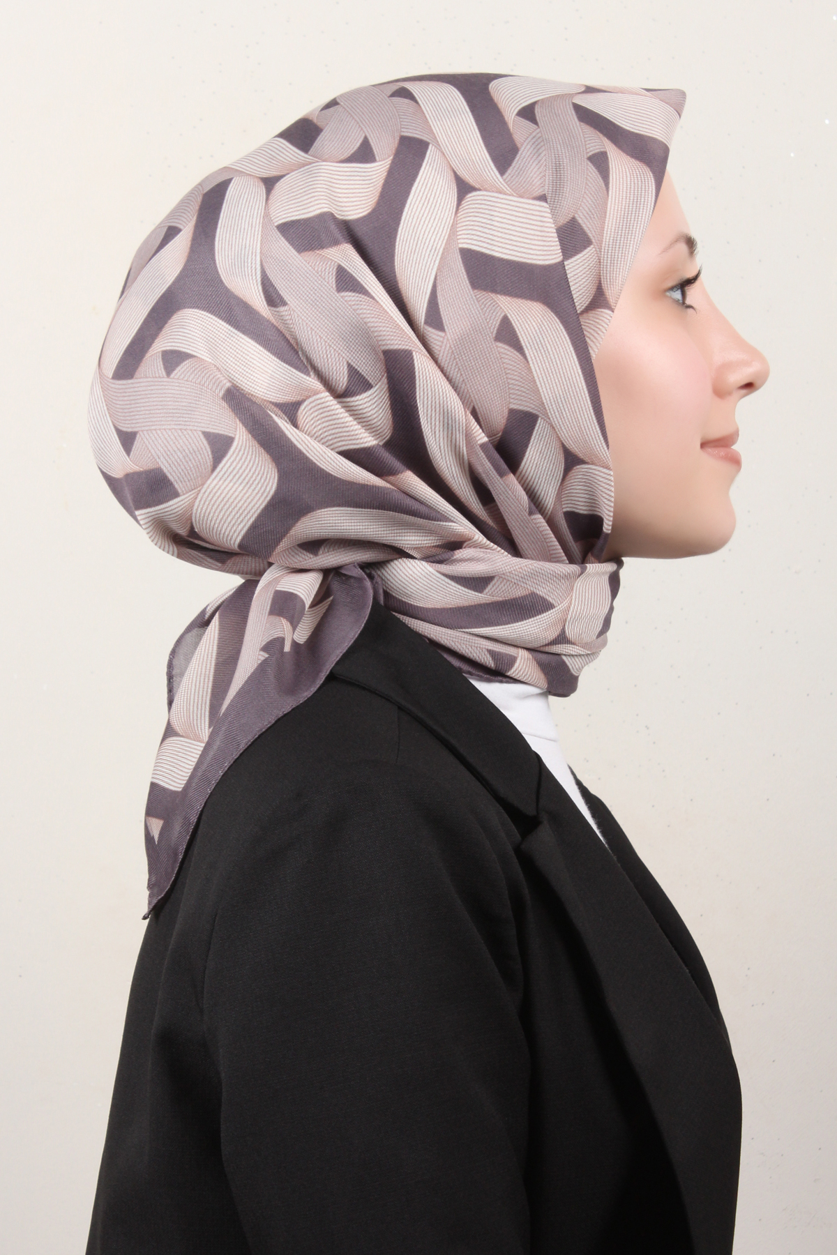 Nirvana Soft Eşarp 8109-7 Füme