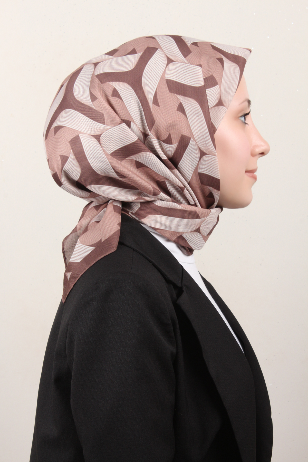 Nirvana Soft Eşarp 8109-9 Kahverengi