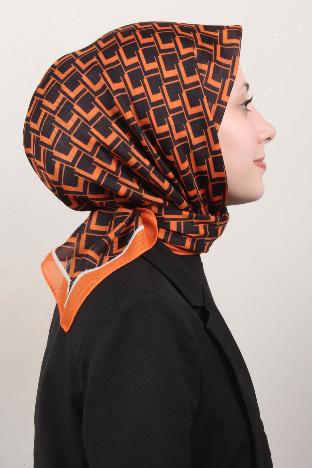 Nirvana Soft Eşarp 8110-6 Turuncu