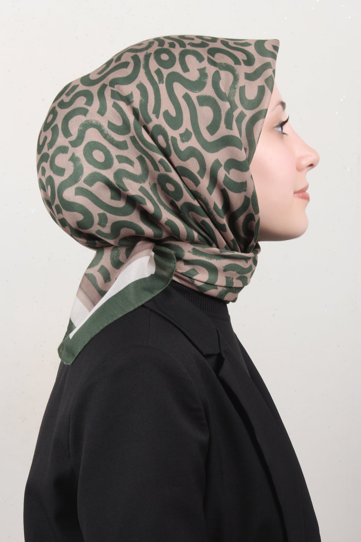 Nirvana Soft Eşarp 8111-9 Yeşi