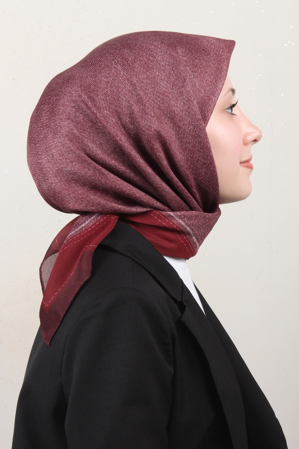 Nirvana Soft Eşarp 8112-4 Bordo