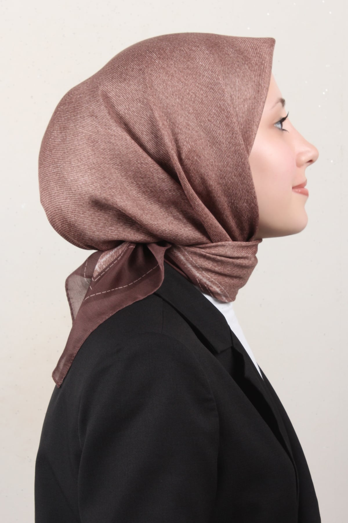Nirvana Soft Eşarp 8112-8 Kahverengi