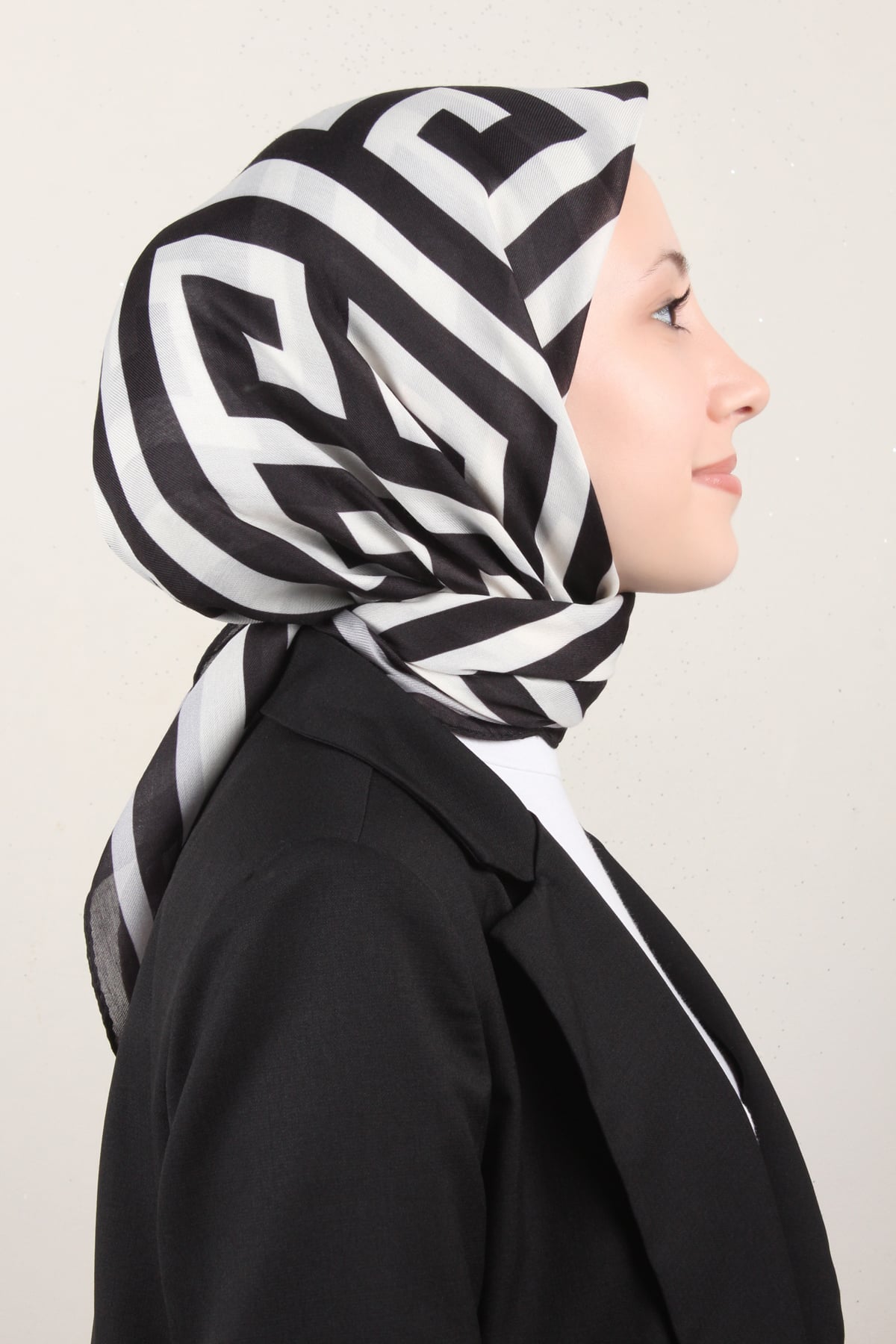 Nirvana Soft Eşarp 8113-14 Siyah