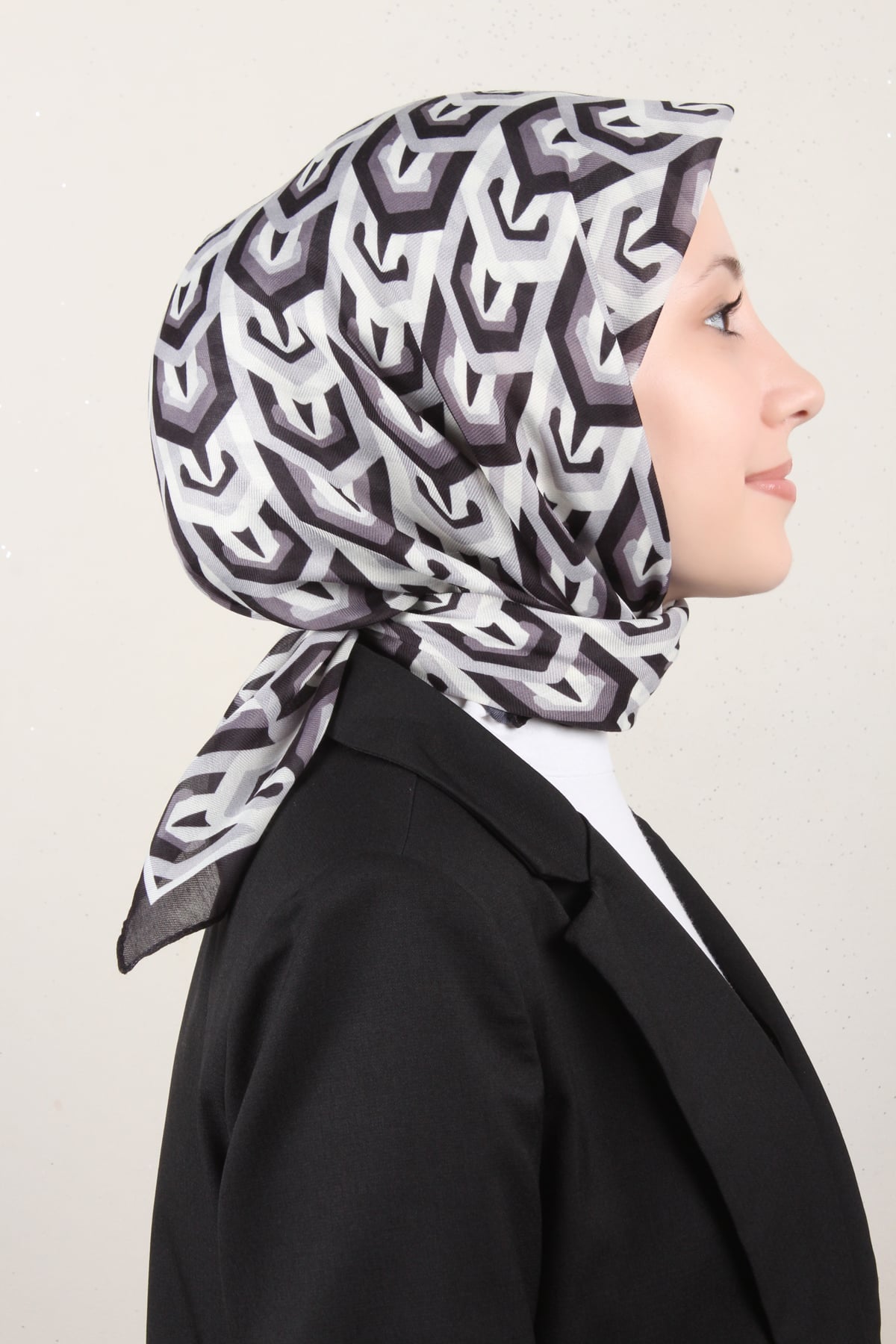 Nirvana Soft Eşarp 8114-14 Siyah