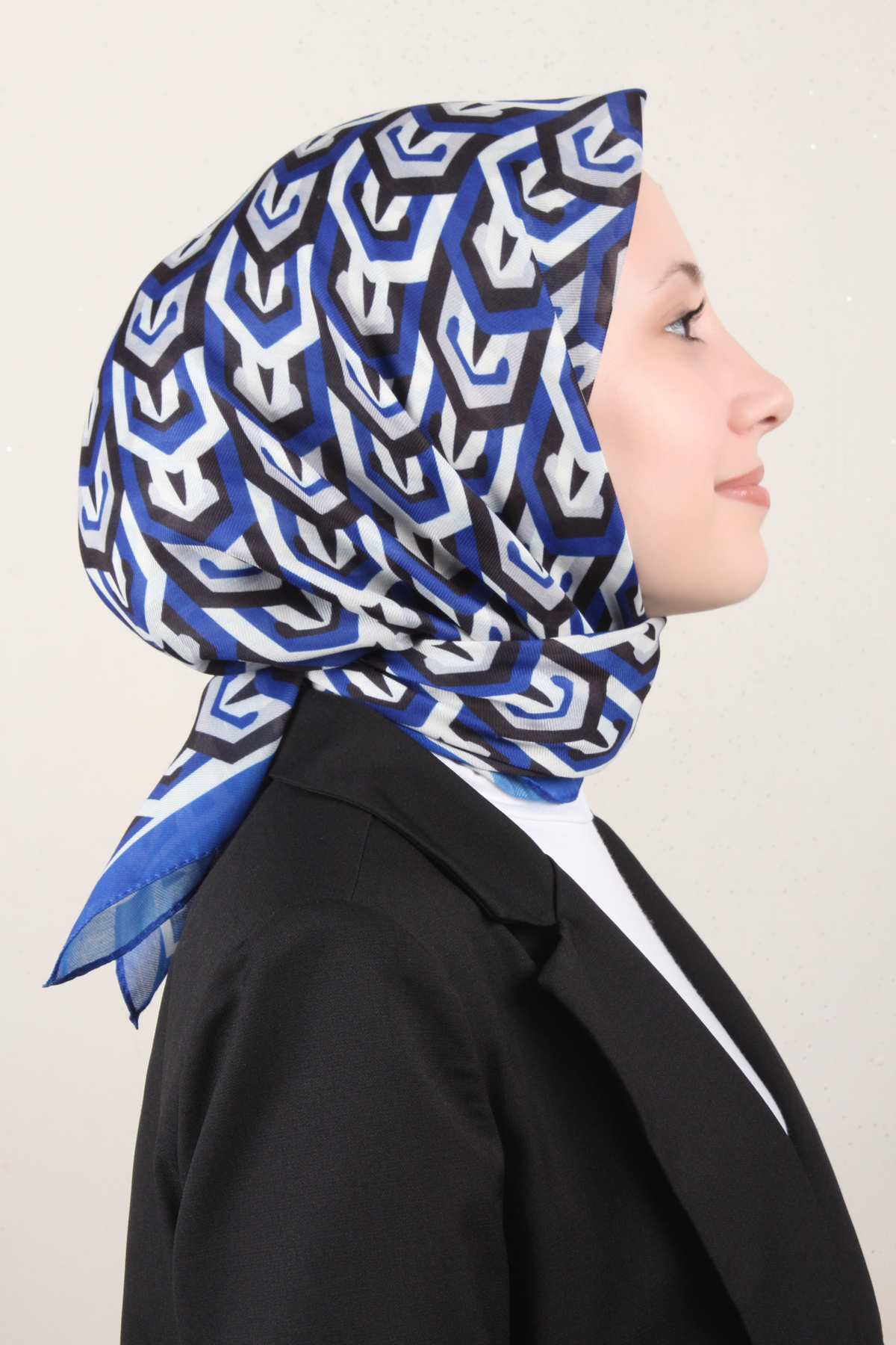 Nirvana Soft Eşarp 8114-4 Saks 