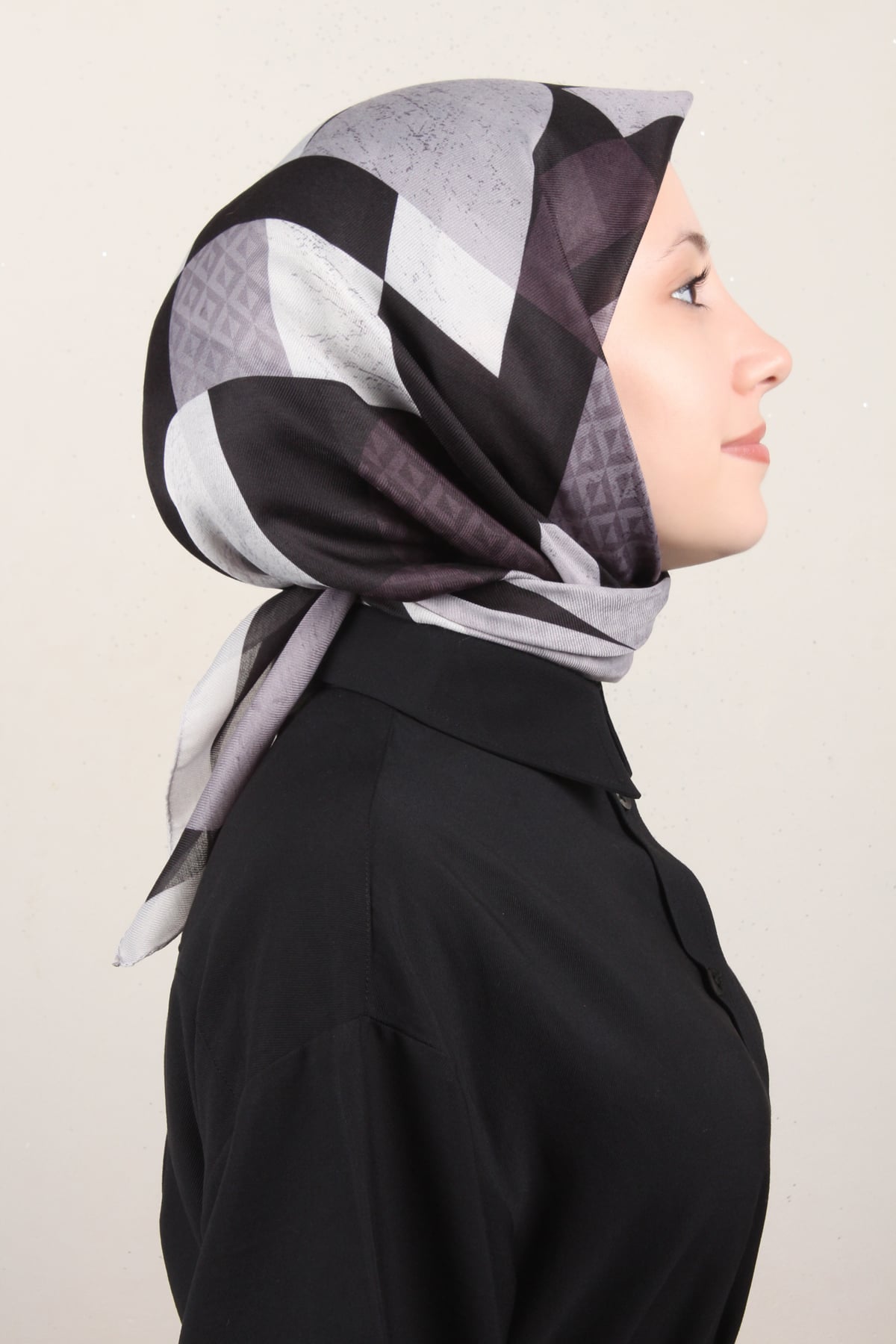 Nirvana Soft Eşarp 8115-11 Siyah