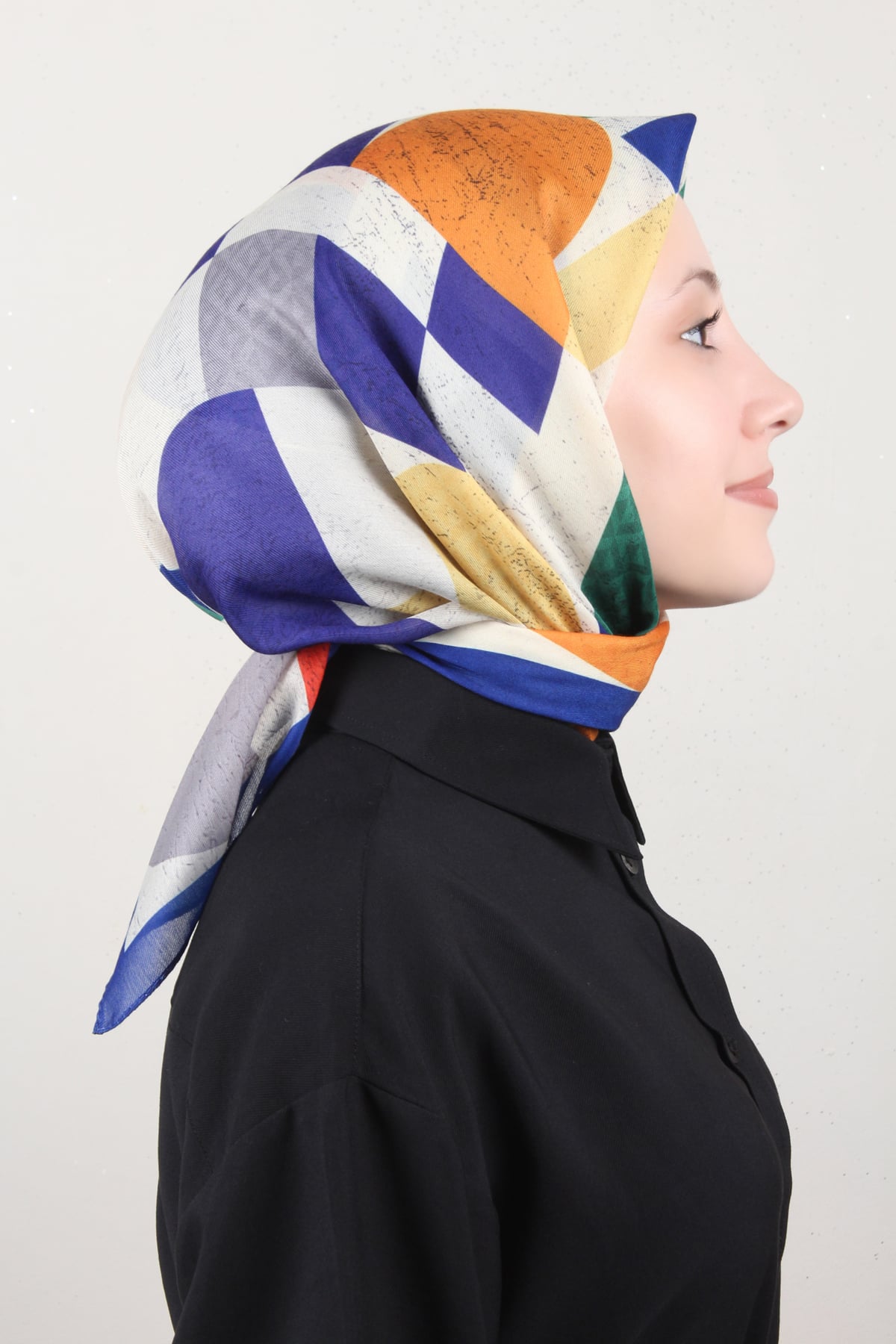 Nirvana Soft Eşarp 8115-4 Saks 