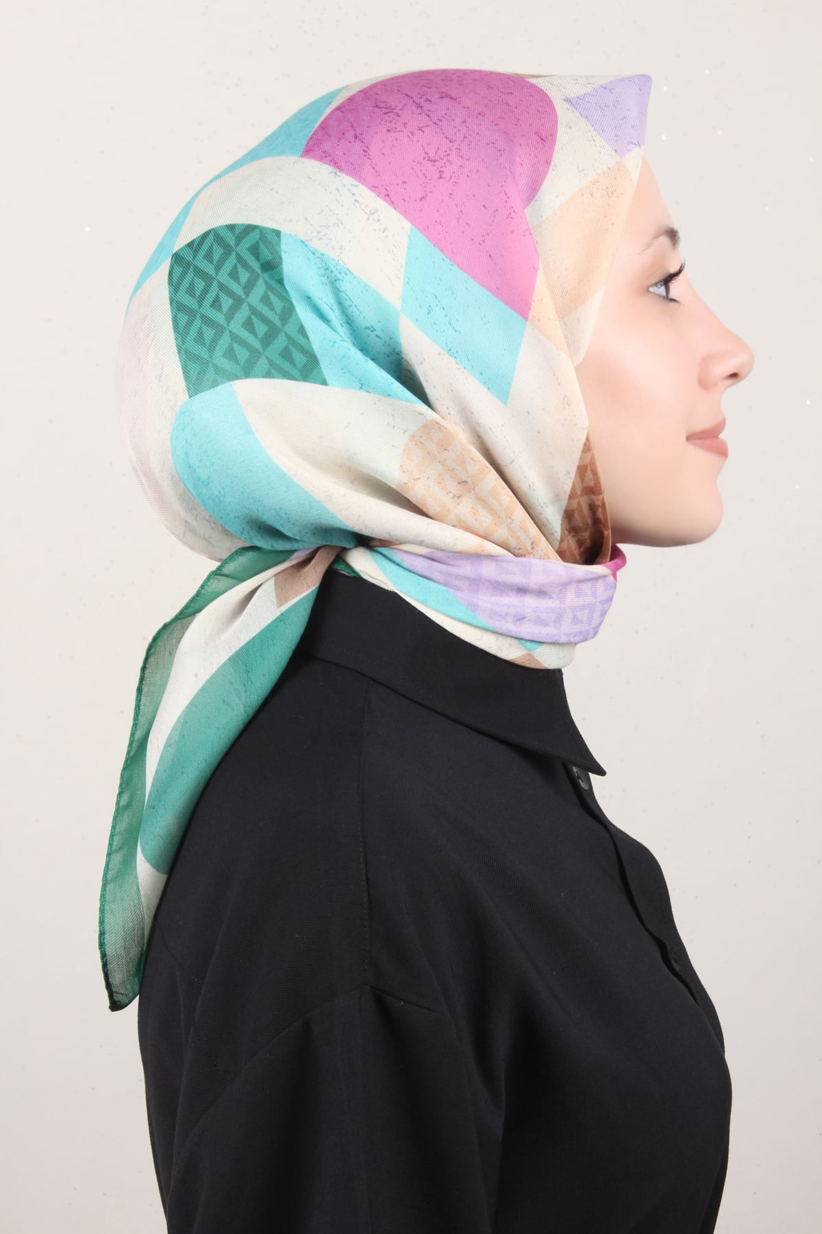 Nirvana Soft Eşarp 8115-6 Yeşil