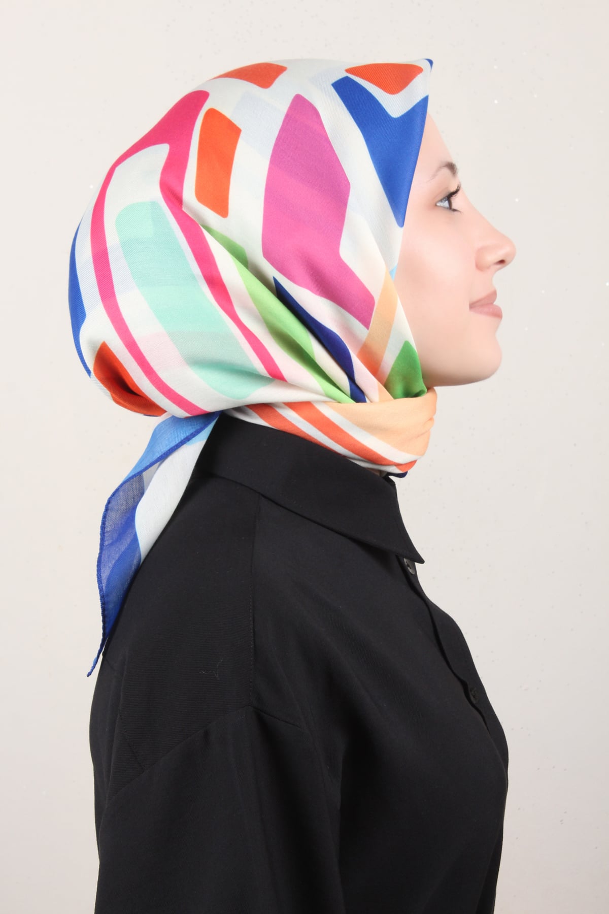 Nirvana Soft Eşarp 8116-11 Gece Mavisi