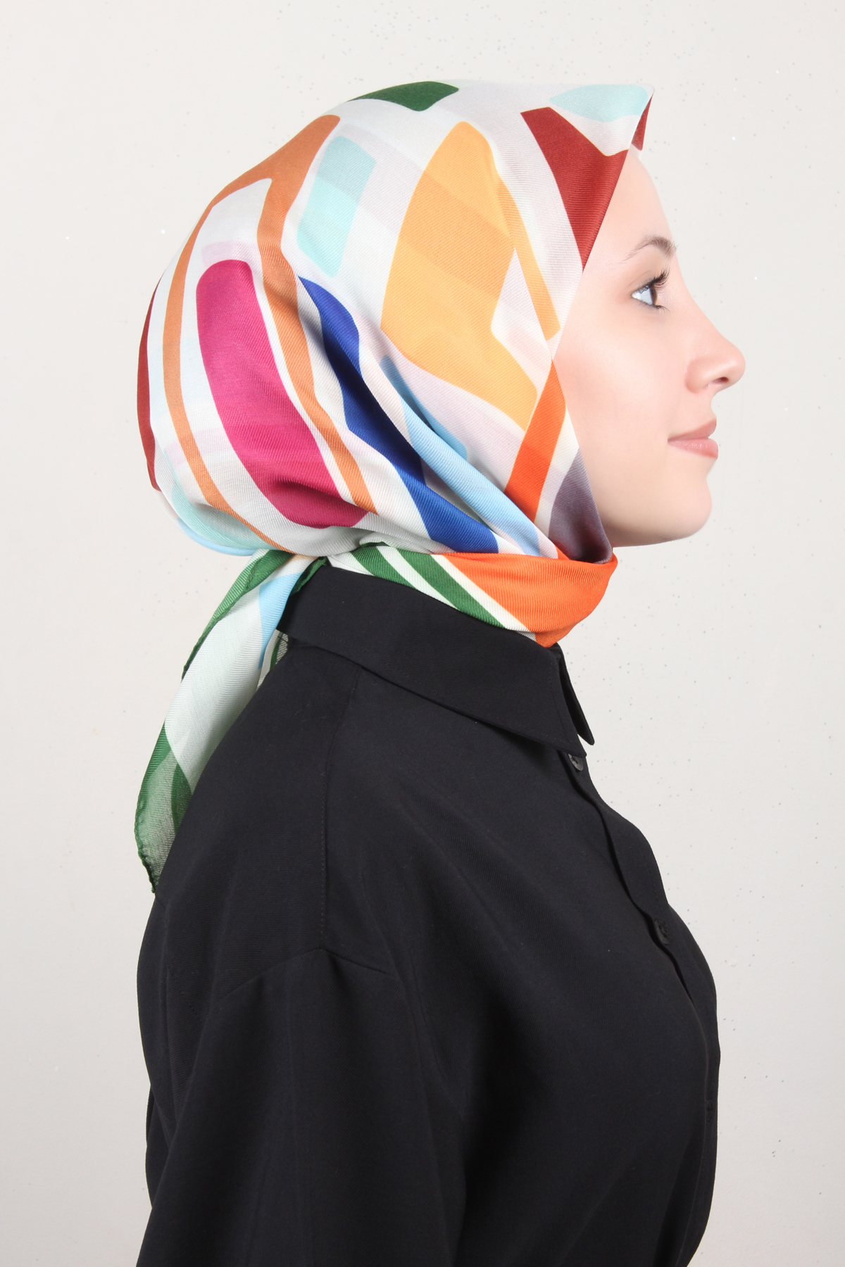 Nirvana Soft Eşarp 8116-3 Yeşil