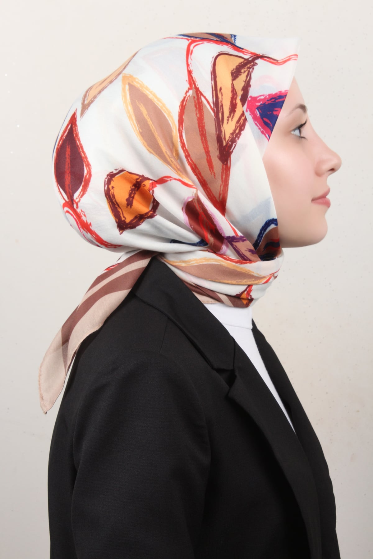 Nirvana Soft Eşarp 8117-10 Sütlü Kahve