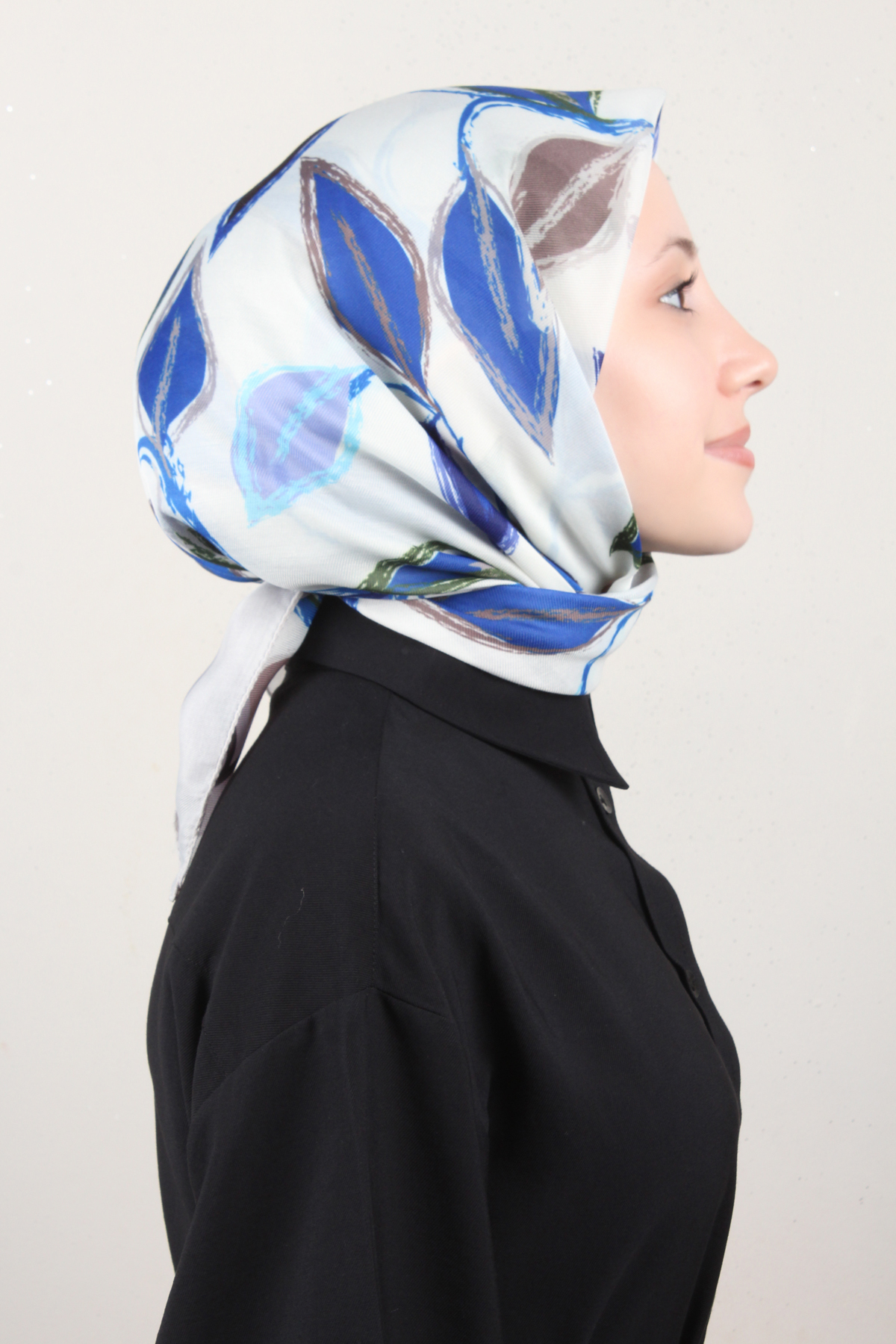 Nirvana Soft Eşarp 8117-3 Mavi