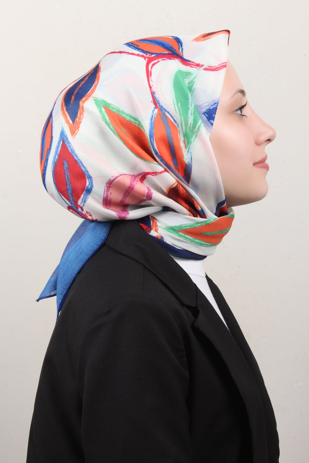 Nirvana Soft Eşarp 8117-5 Gece Mavisi