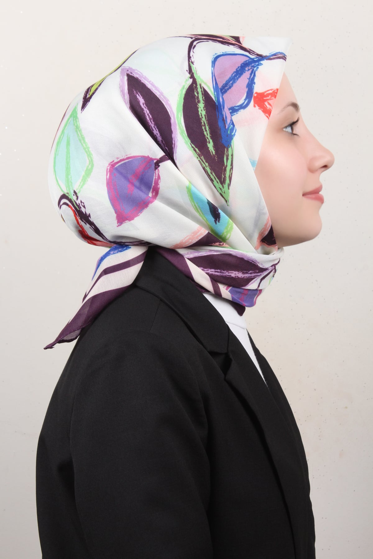 Nirvana Soft Eşarp 8117-9 Mor