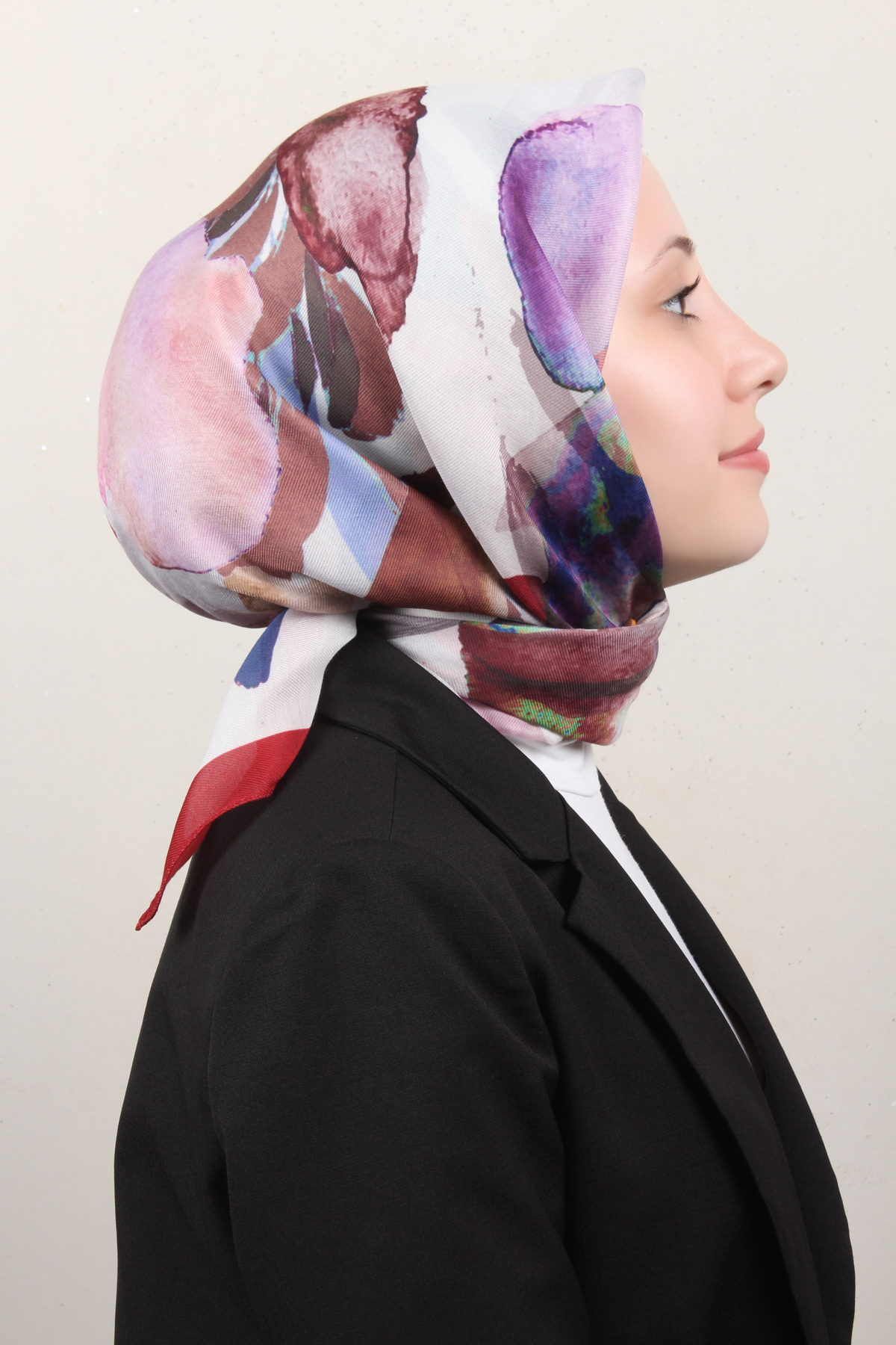 Nirvana Soft Eşarp 8118-2 Bordo