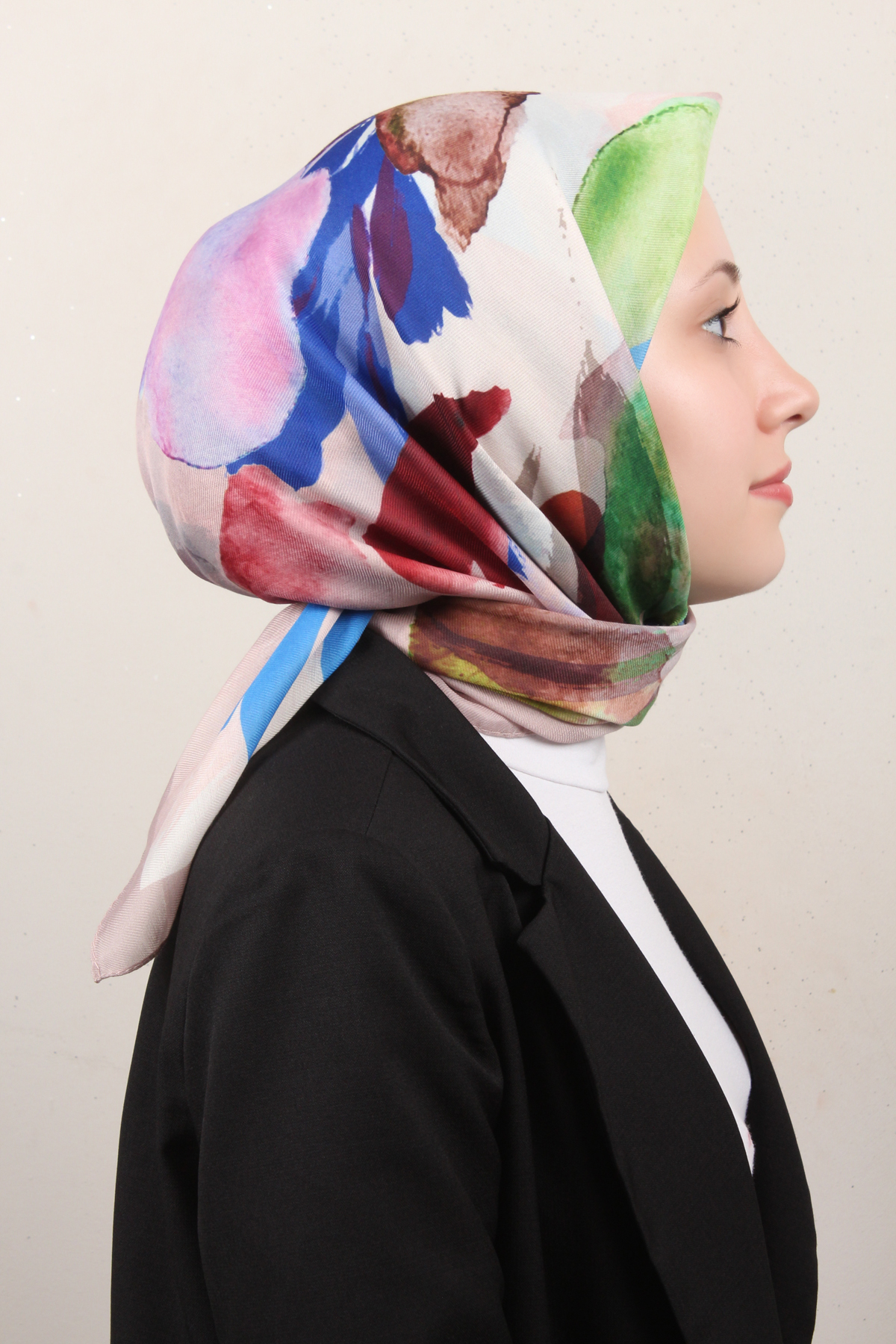 Nirvana Soft Eşarp 8118-4 Açık Pudra