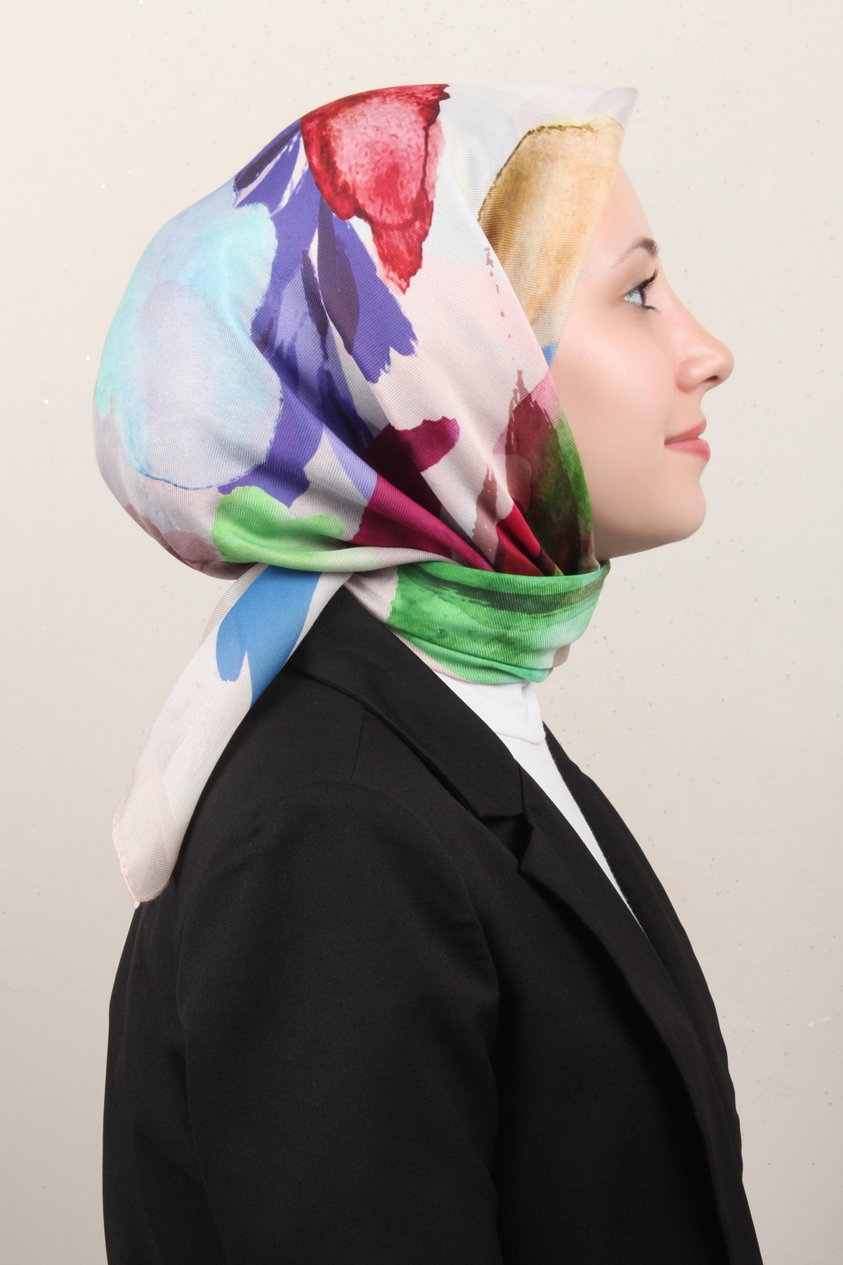 Nirvana Soft Eşarp 8118-9 Açık Pudra