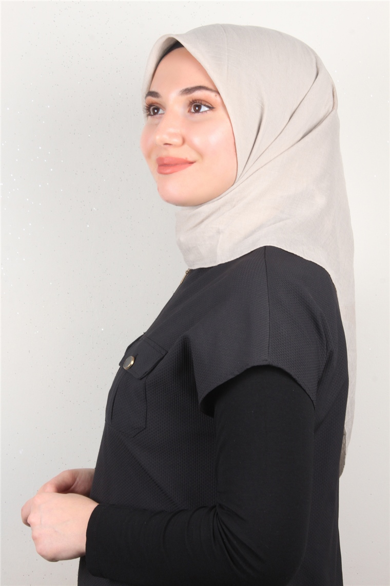 Pamuk Beta Eşarp 4651-25 Sütlü Kahve