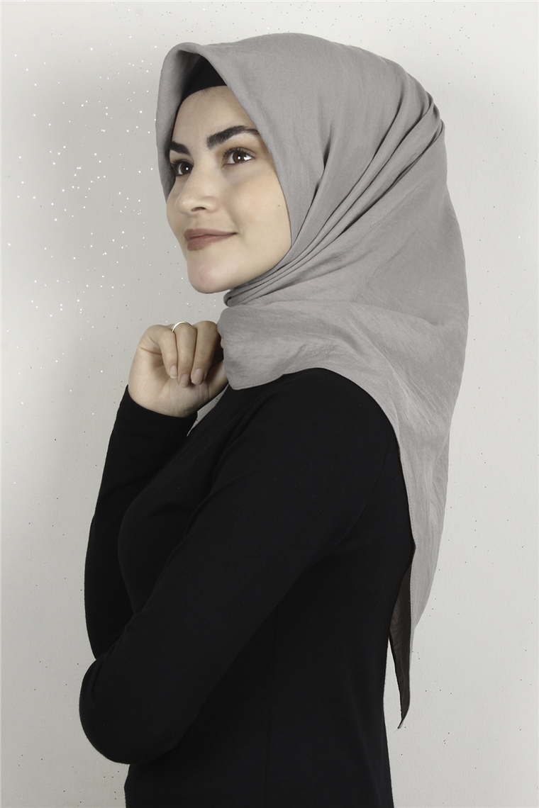 Pamuk Caz Eşarp 4651-14 Taş