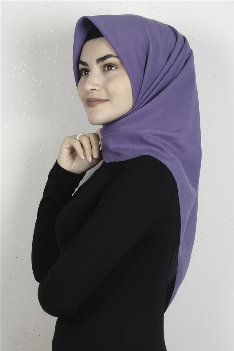 Pamuk Caz Eşarp 4651-18 Leylak