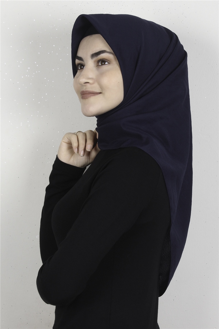 Pamuk Caz Eşarp 4651-21 Lacivert