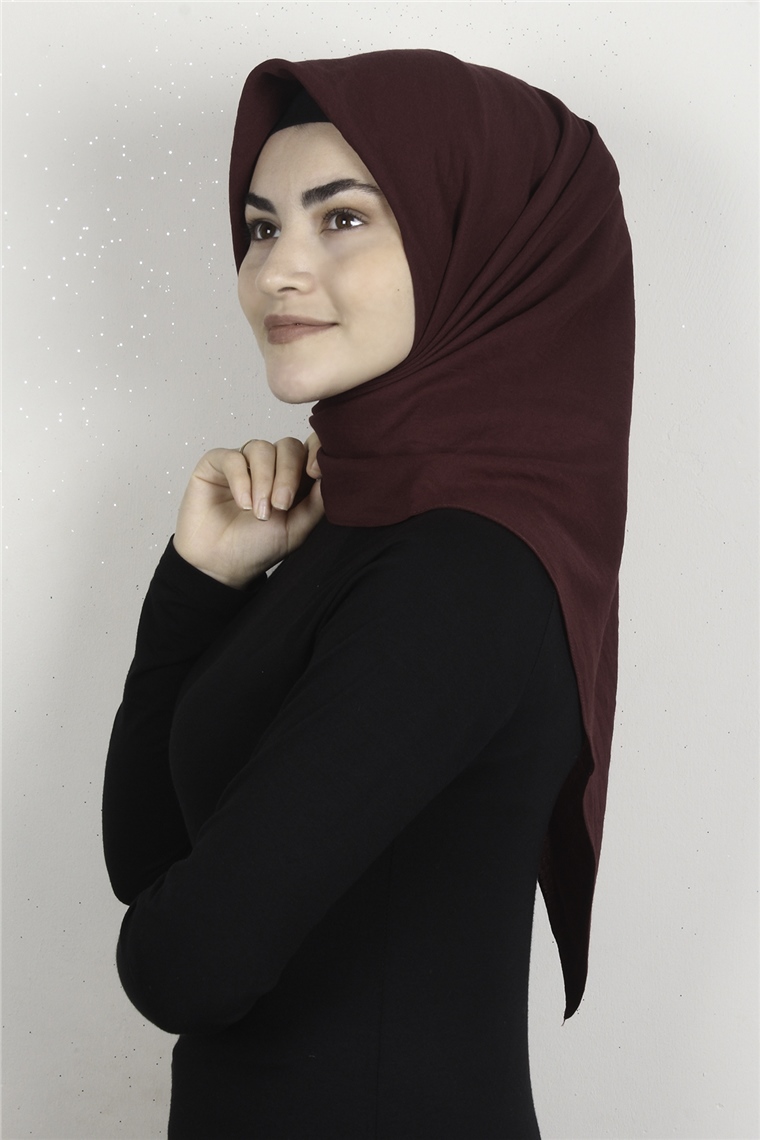 Pamuk Caz Eşarp 4651-8 Bordo