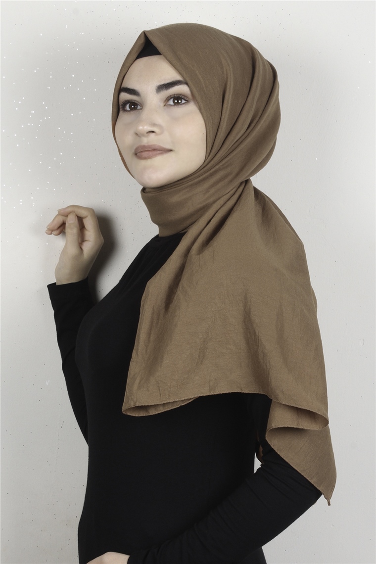 Pamuk Caz Şal 1482-5 Taba