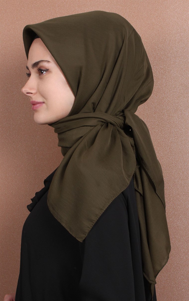 Pamuklu 140x140 Cm Eşarp 1070-35