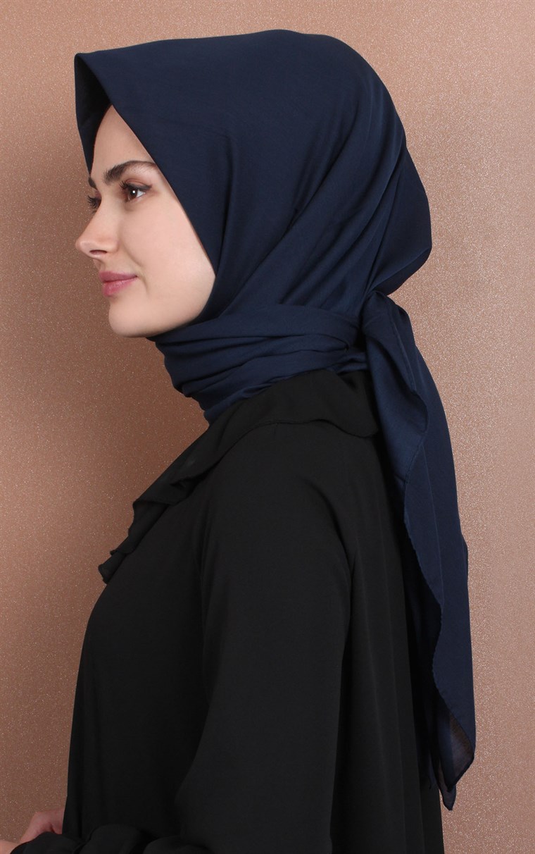Pamuklu 140x140 Cm Eşarp 1070-37