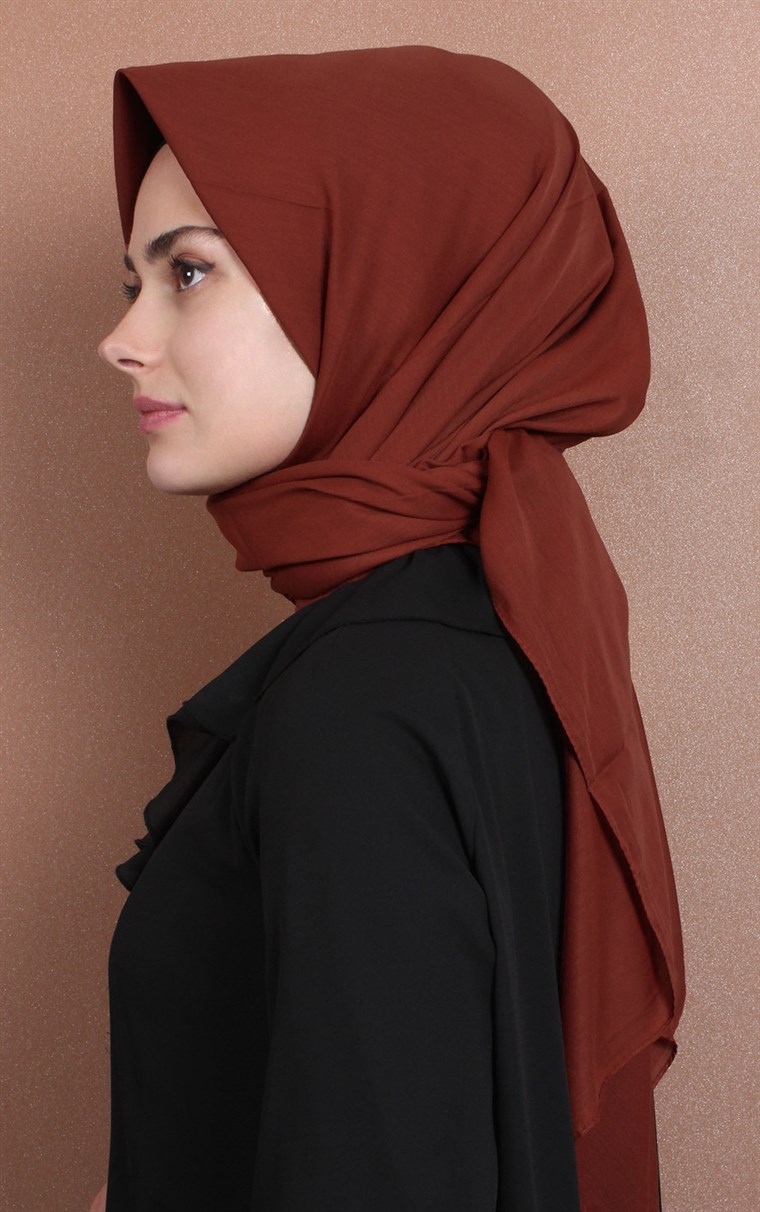 Pamuklu 140x140 Cm Eşarp 1070-39