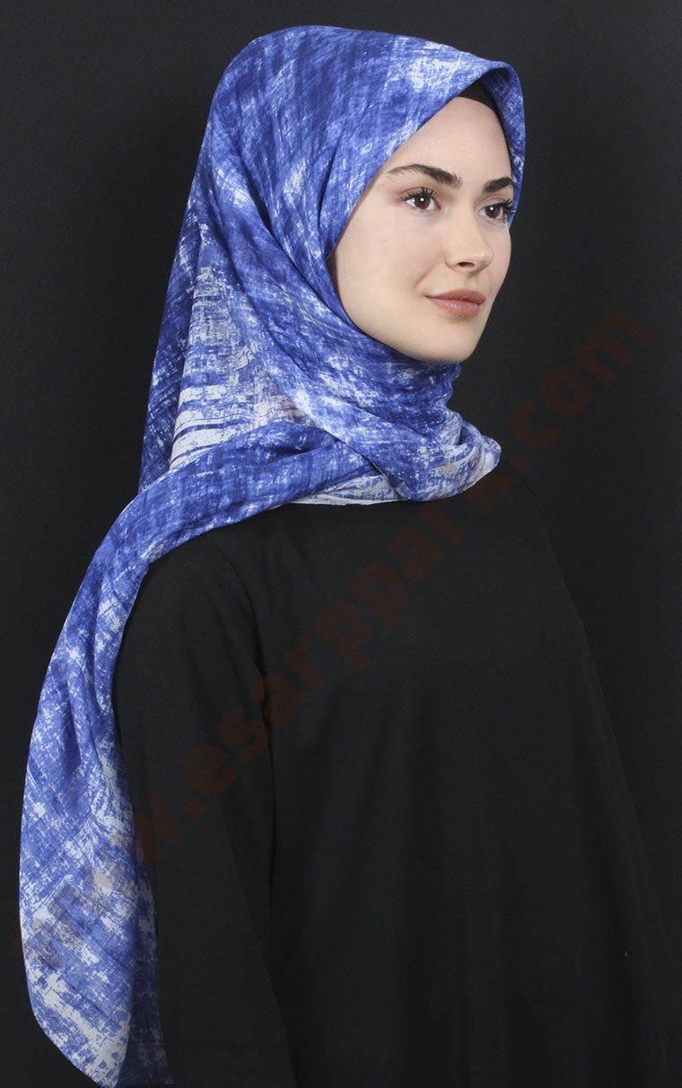 Pamuklu 140x140 Cm Eşarp 1096-13