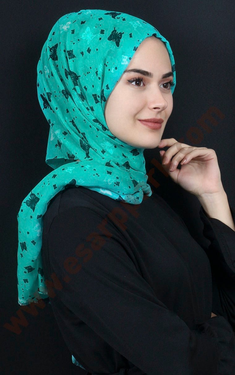 Pamuklu Desenli Şal 5271-08