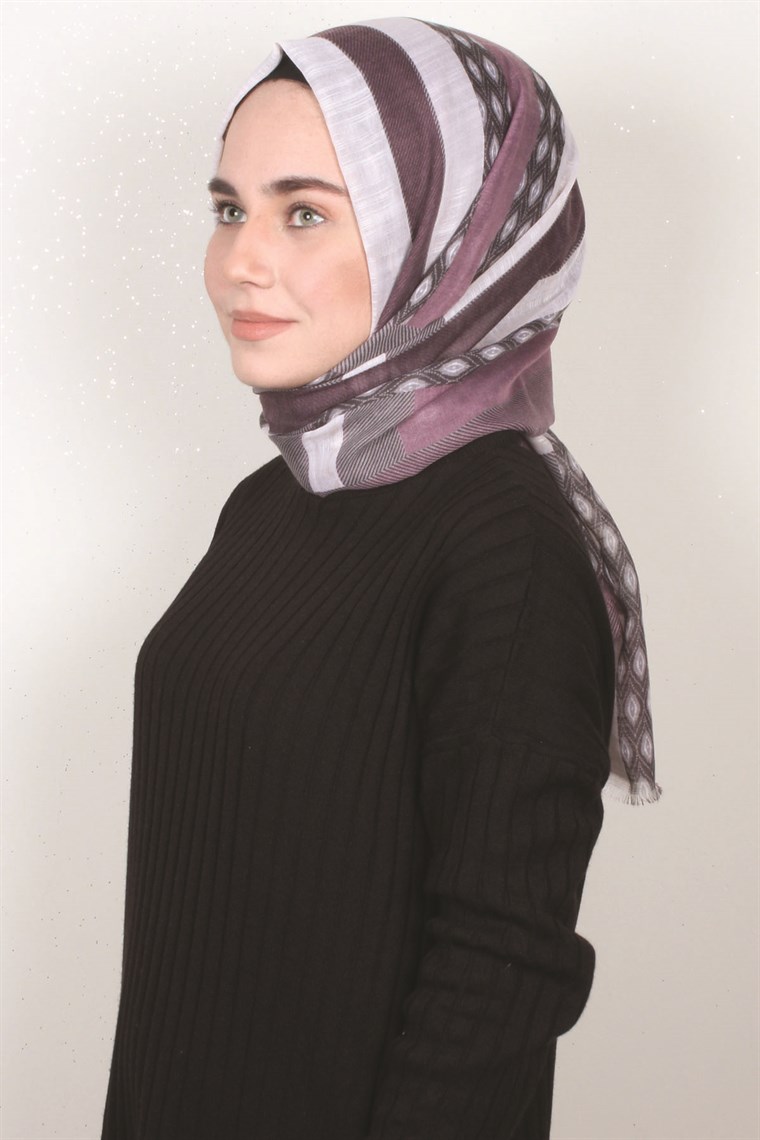 Pamuklu Desenli Şal 5282-16