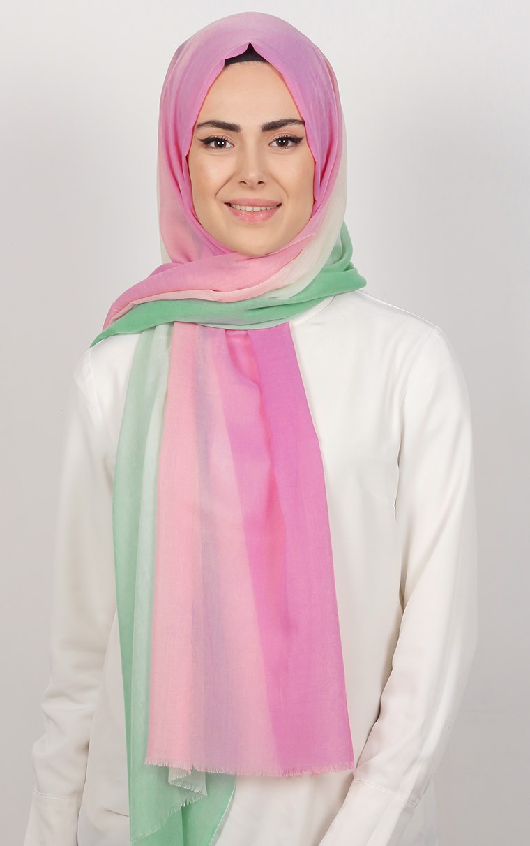 Pamuklu Desenli Şal 5282-17