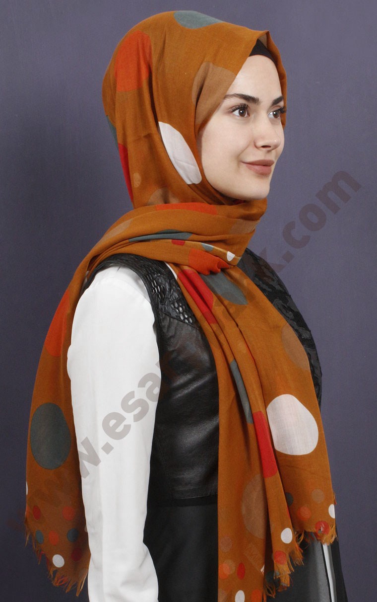 Pamuklu Desenli Şal 5282-6