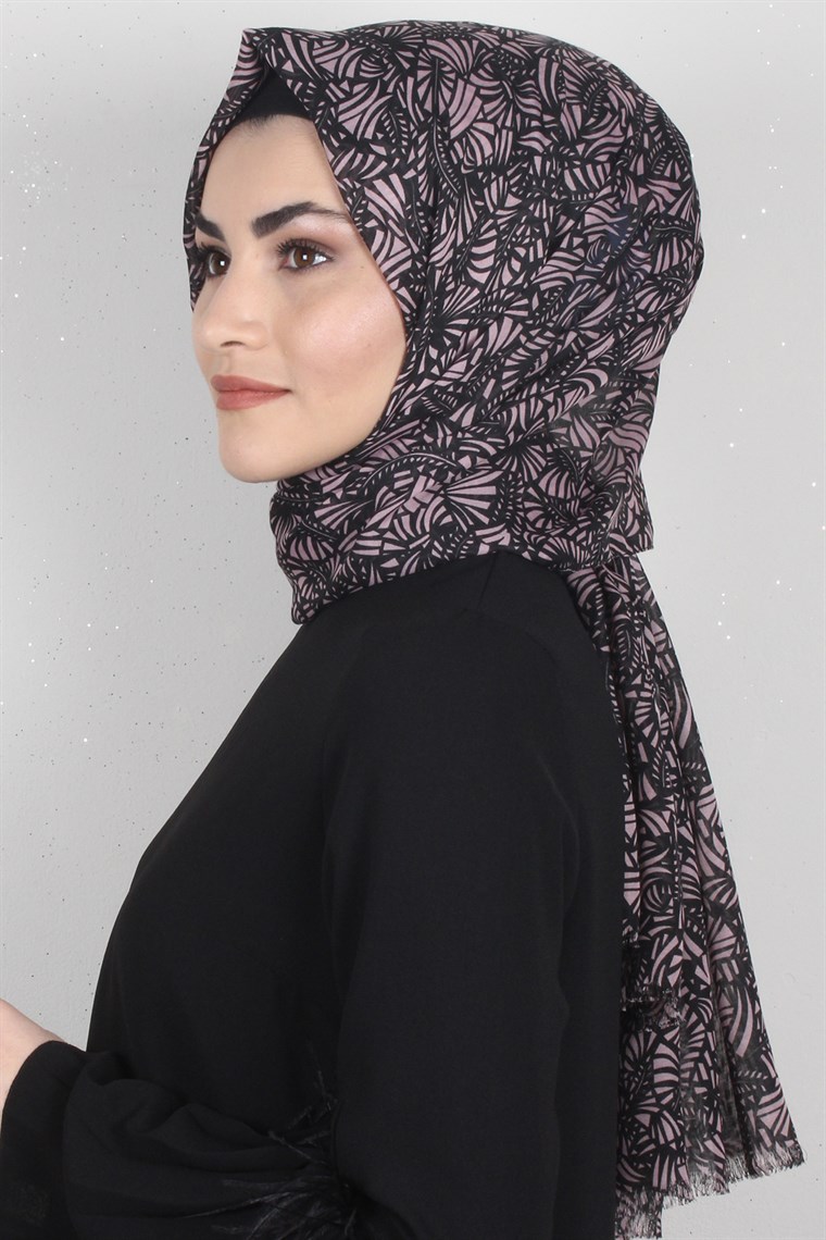 Pamuklu Desenli Şal 5282-9