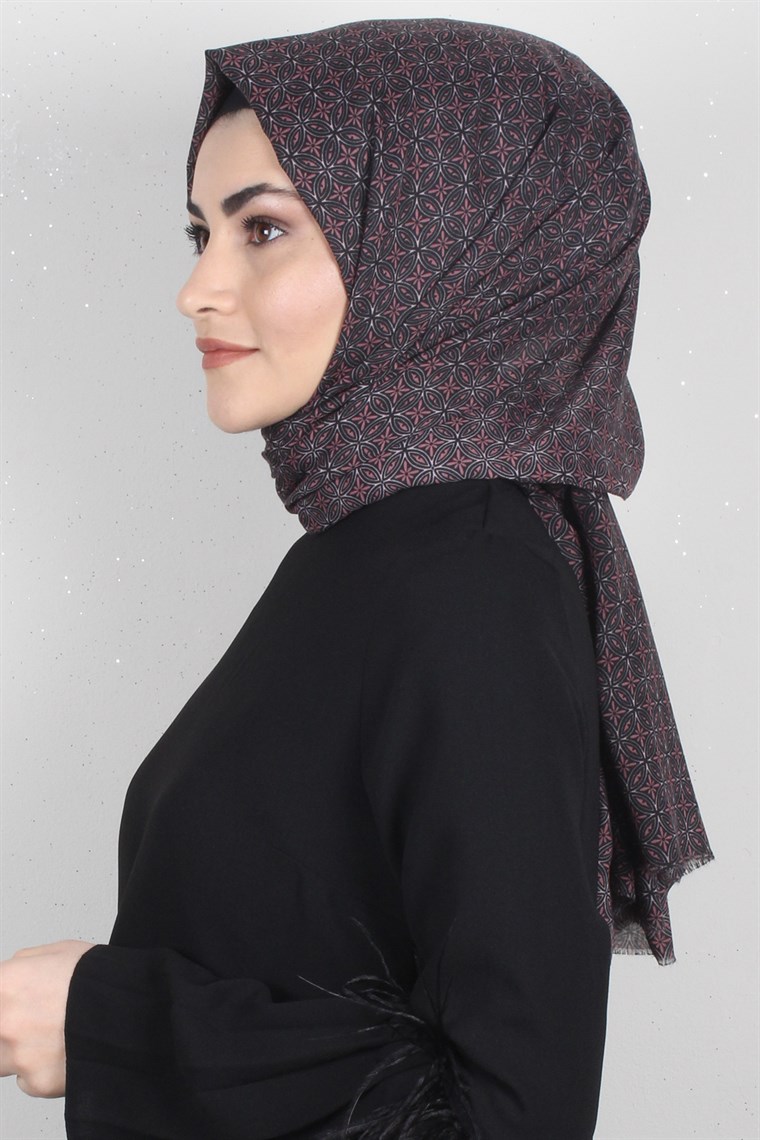 Pamuklu Desenli Şal 5285-10
