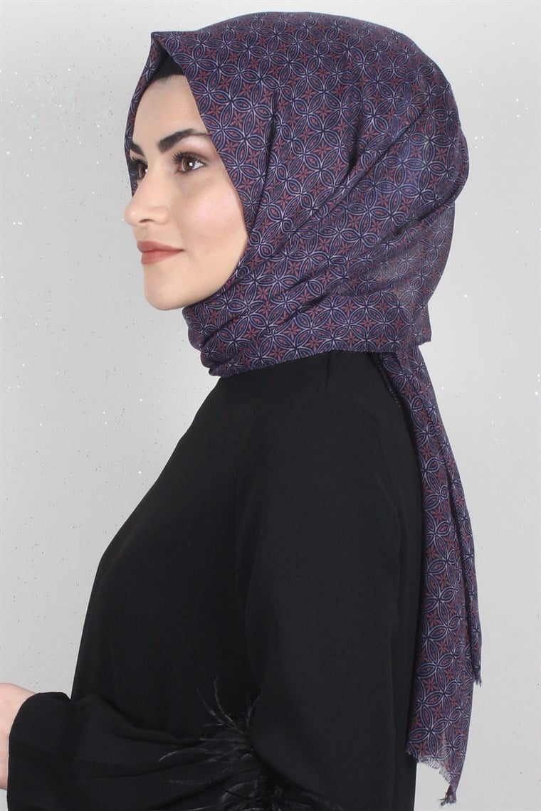 Pamuklu Desenli Şal 5285-11