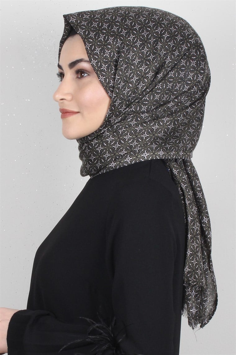Pamuklu Desenli Şal 5285-17