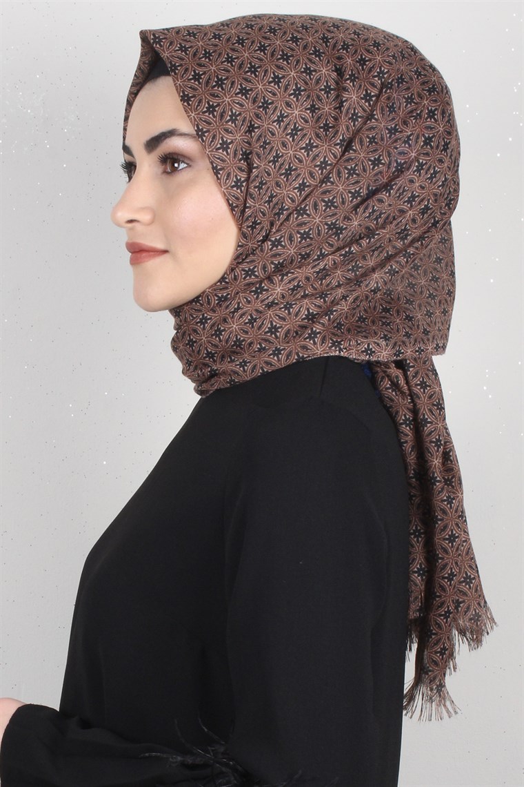 Pamuklu Desenli Şal 5285-18