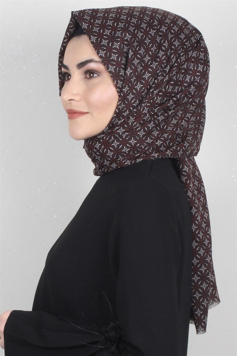 Pamuklu Desenli Şal 5285-5