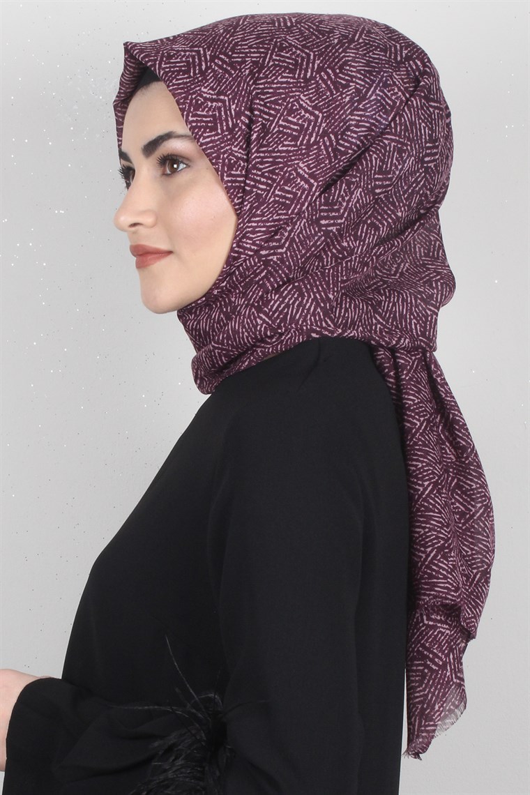 Pamuklu Desenli Şal 5286-13