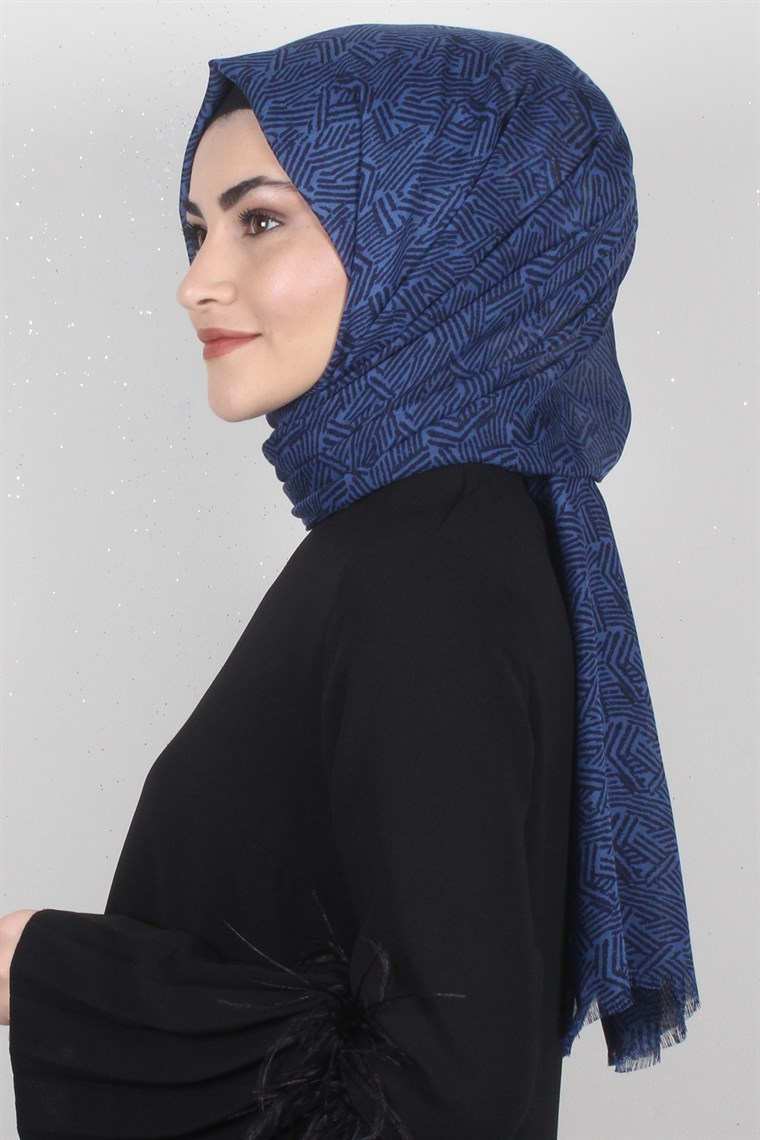 Pamuklu Desenli Şal 5286-6
