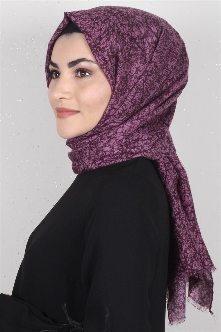 Pamuklu Desenli Şal 5371-12