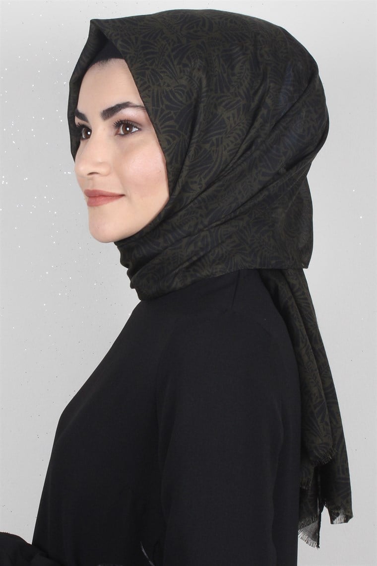 Pamuklu Desenli Şal 5471-2