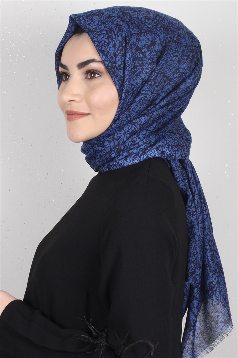 Pamuklu Desenli Şal 5471-9