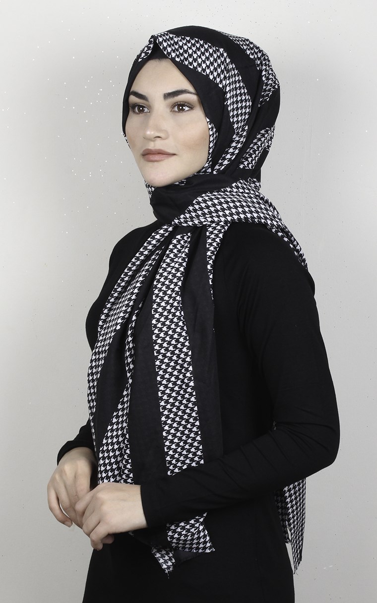 Pamuklu Desenli Şal 5767-13