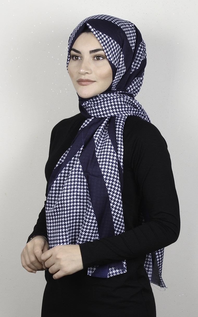 Pamuklu Desenli Şal 5767-17
