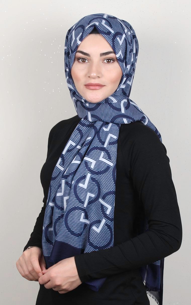 Pamuklu Desenli Şal 5768-4