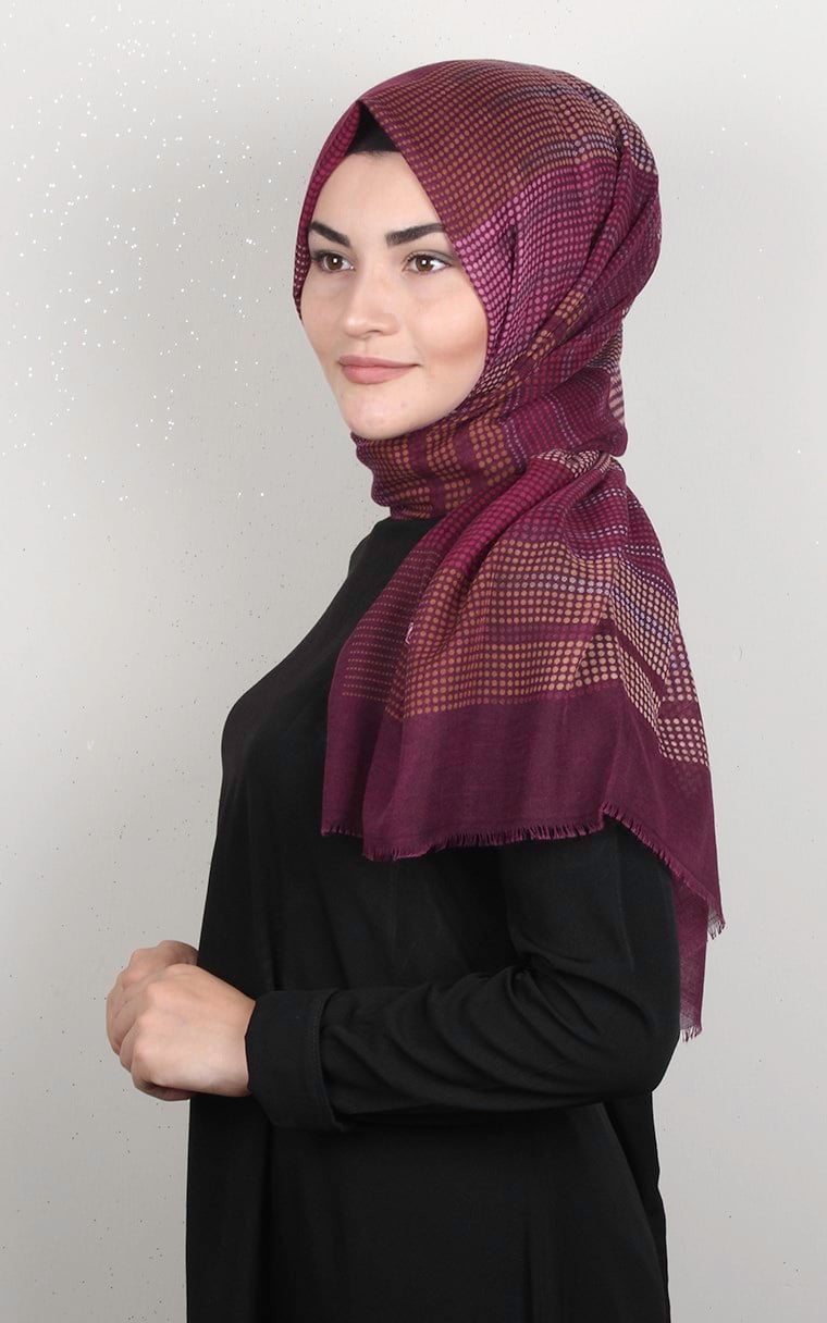 Pamuklu Desenli Şal 5770-13